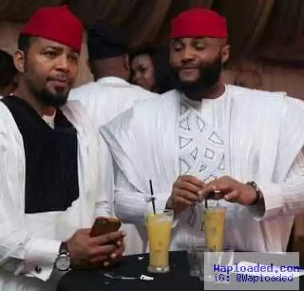 Photos: Ramsey Nouah Rocks Native Igbo Outfit To George Okoro